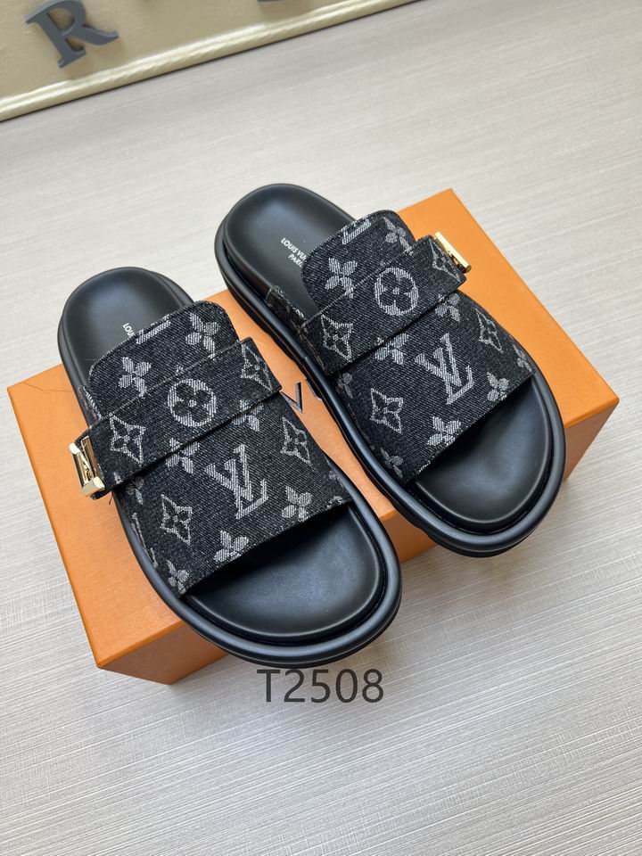 Men Monogram Slides