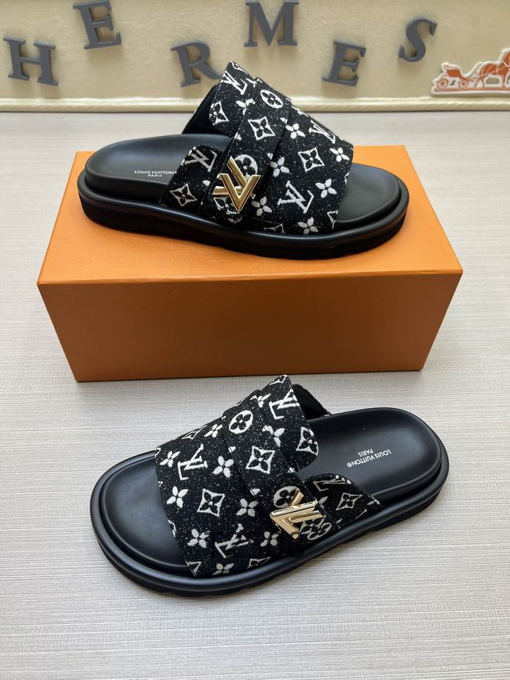 Men Monogram Slides