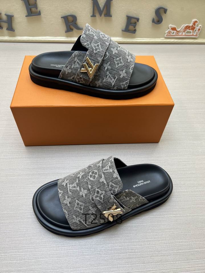 Men Monogram Slides