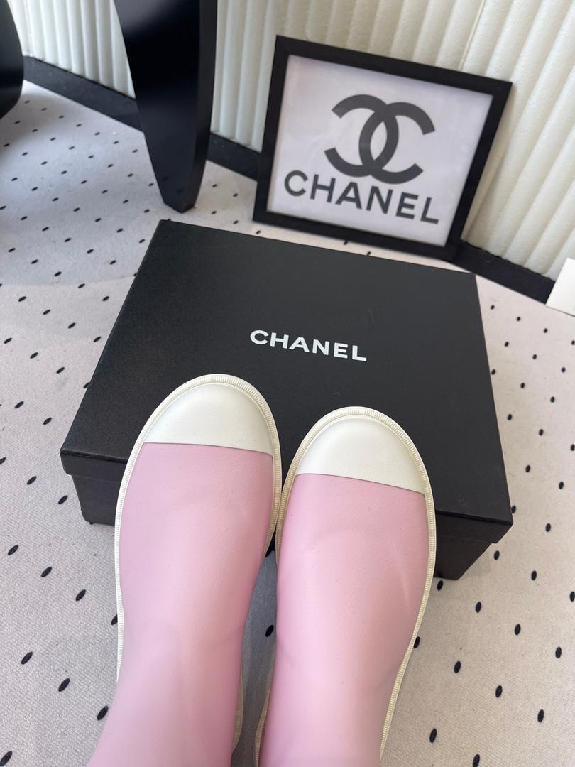 Viral Rubber Boots Pink