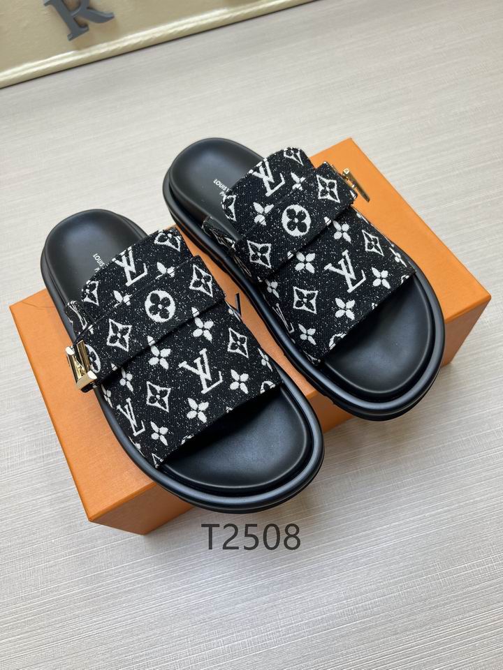 Men Monogram Slides
