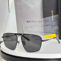 Geometric Metal Sunglasses