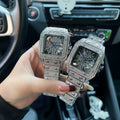 Iced Square Luxury Watch