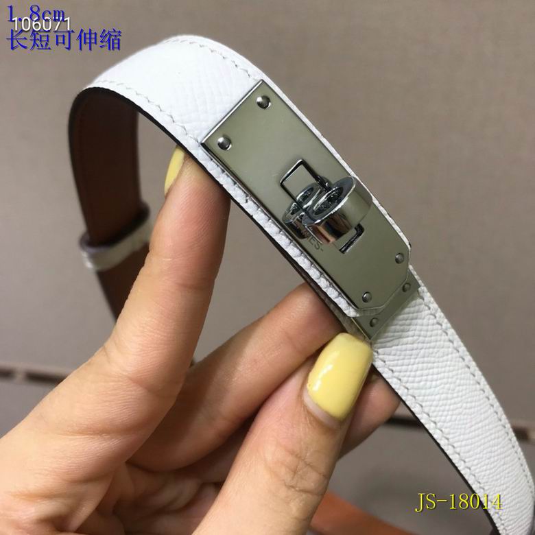 Adjustable Leather Belt 18MM