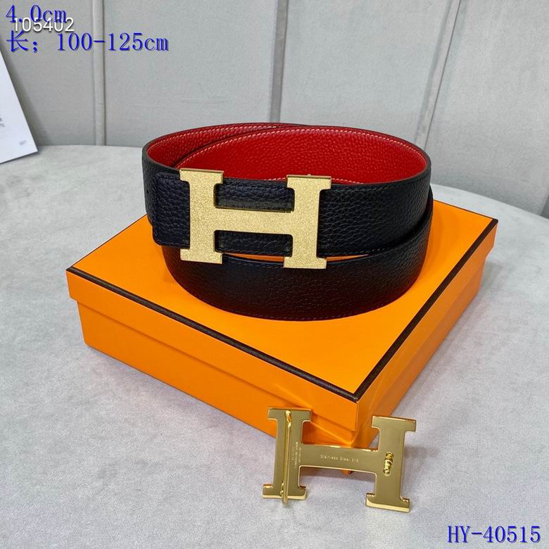 Iconic Reversible Leather Belt
