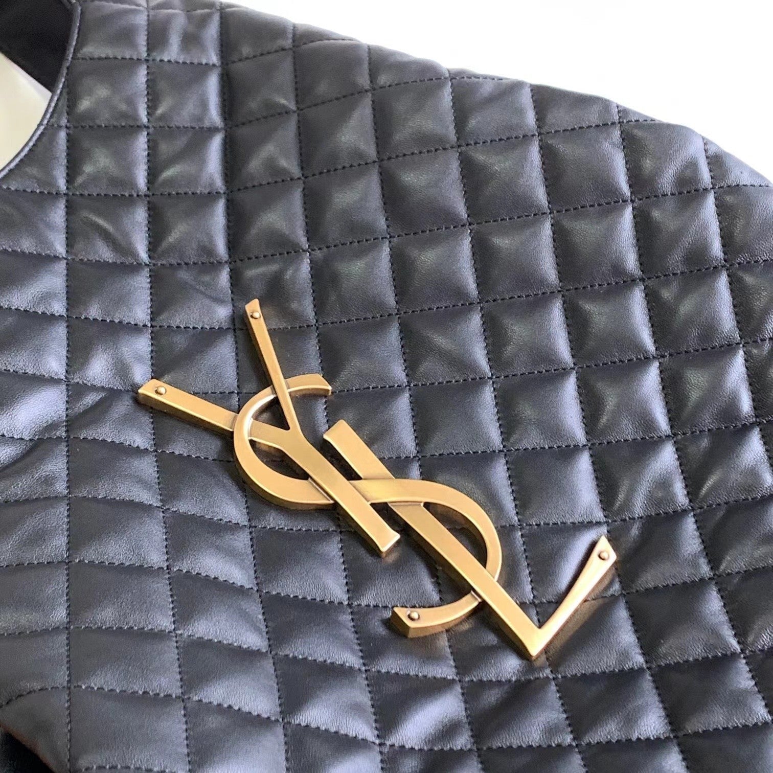 Black Leather Tote