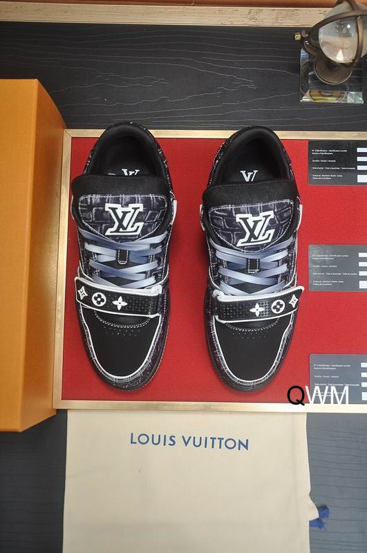 Denim Low-Top Sneakers
