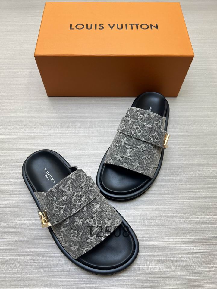Men Monogram Slides