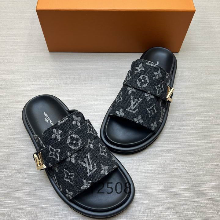 Men Monogram Slides