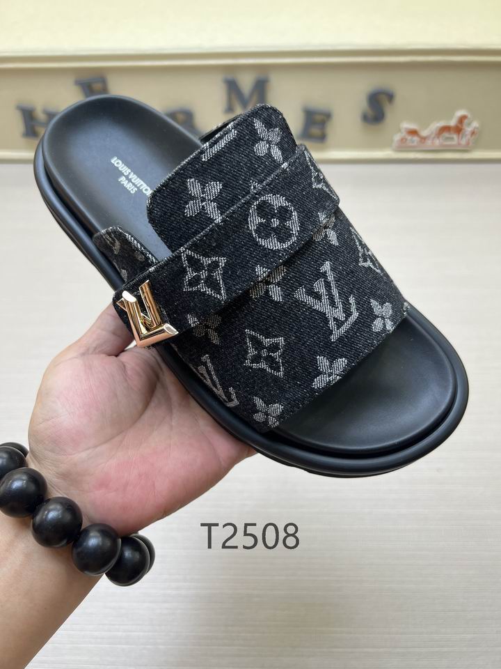 Men Monogram Slides