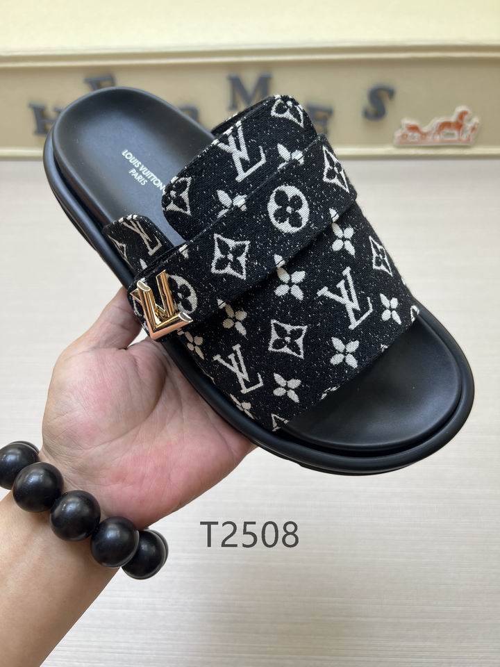 Men Monogram Slides