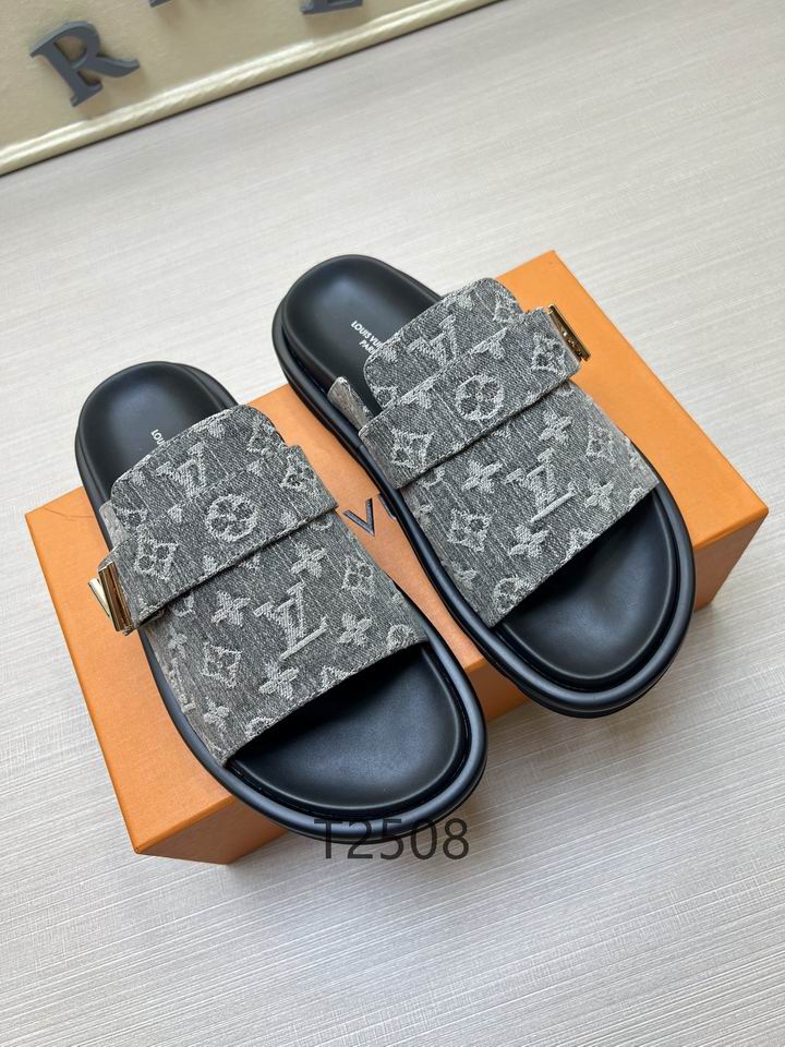 Men Monogram Slides