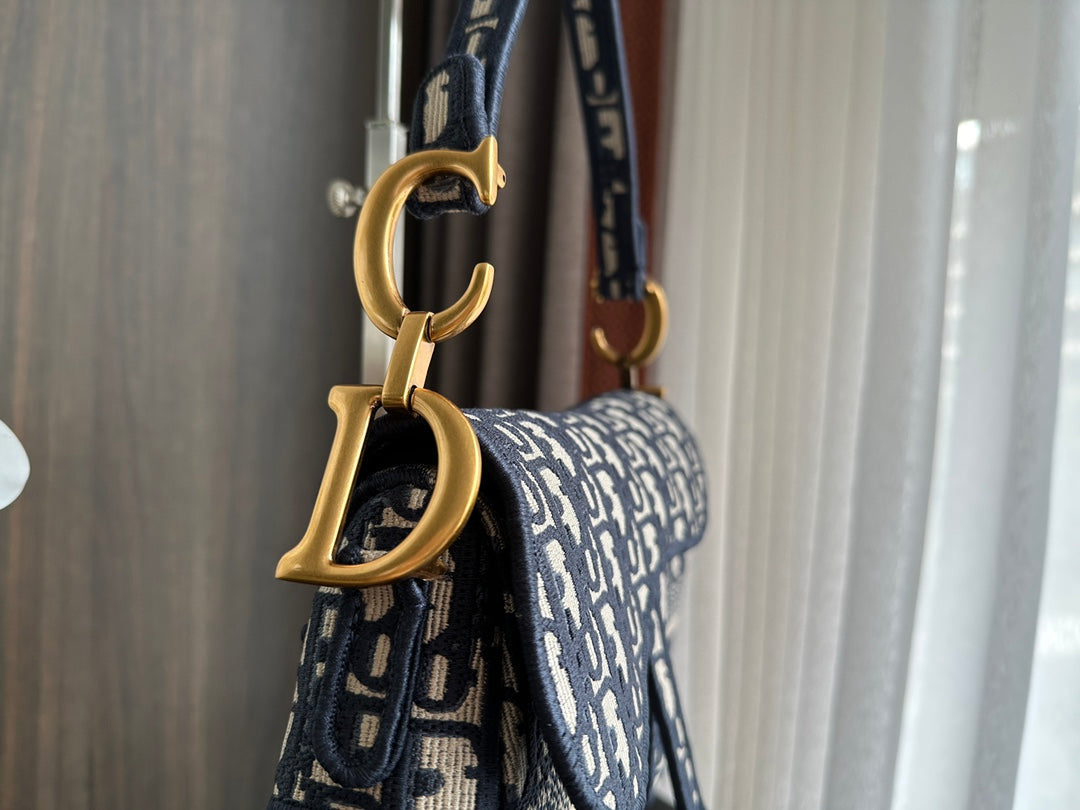 Denim Saddle Bag